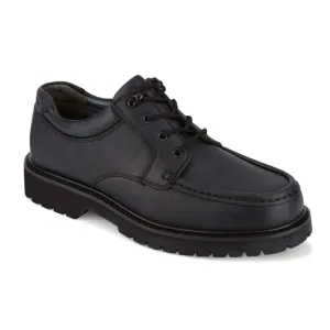DOCKERS Mens Glacier Synthetic Leather Rugged Casual Oxford Shoe, Black, 8.5 M