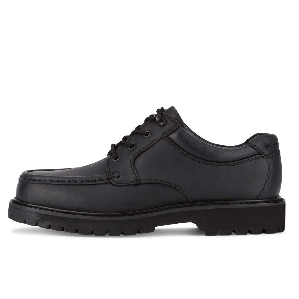 DOCKERS Mens Glacier Synthetic Leather Rugged Casual Oxford Shoe, Black, 8.5 M