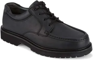 Dockers Mens Glacier Synthetic Leather Rugged Casual Oxford Shoe, Black, 9 W
