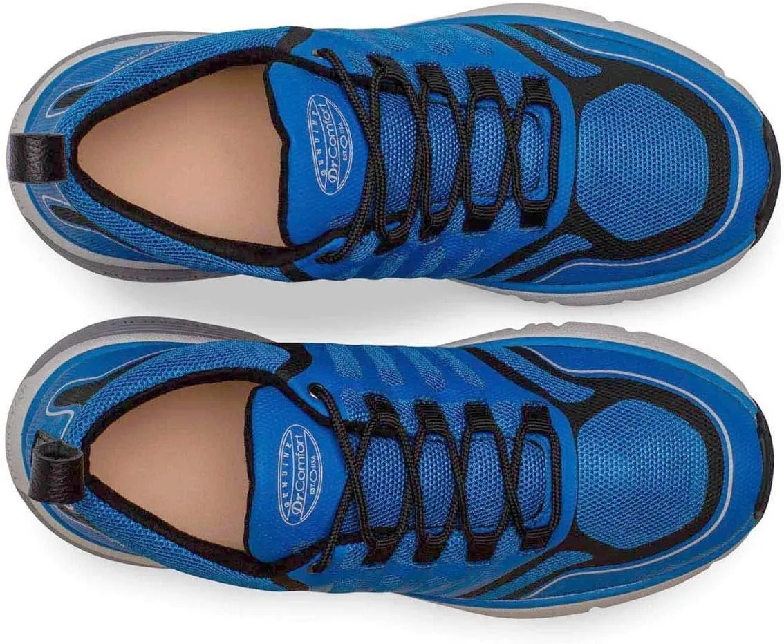 Dr. Comfort Gordon Mens Athletic Shoes-Walking and Running Shoes for Men-Diabetic Workouts Shoe with Gel Inserts
