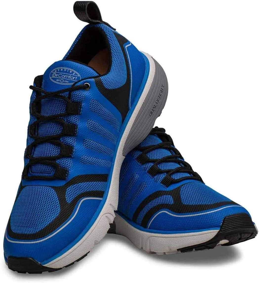 Dr. Comfort Gordon Mens Athletic Shoes-Walking and Running Shoes for Men-Diabetic Workouts Shoe with Gel Inserts