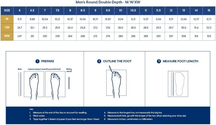 Dr. Comfort William-X Double Depth Diabetic Shoes for Men-Therapeutic Shoe-Mens Walking Shoes with Gel Inserts