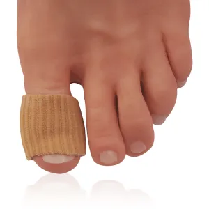 Dr. Frederick's Original Fabrigrip Toe Protectors - 2 Multiple-Use Pieces - Toe Covers to Prevent Blisters, Cushion Bunions, More - Large