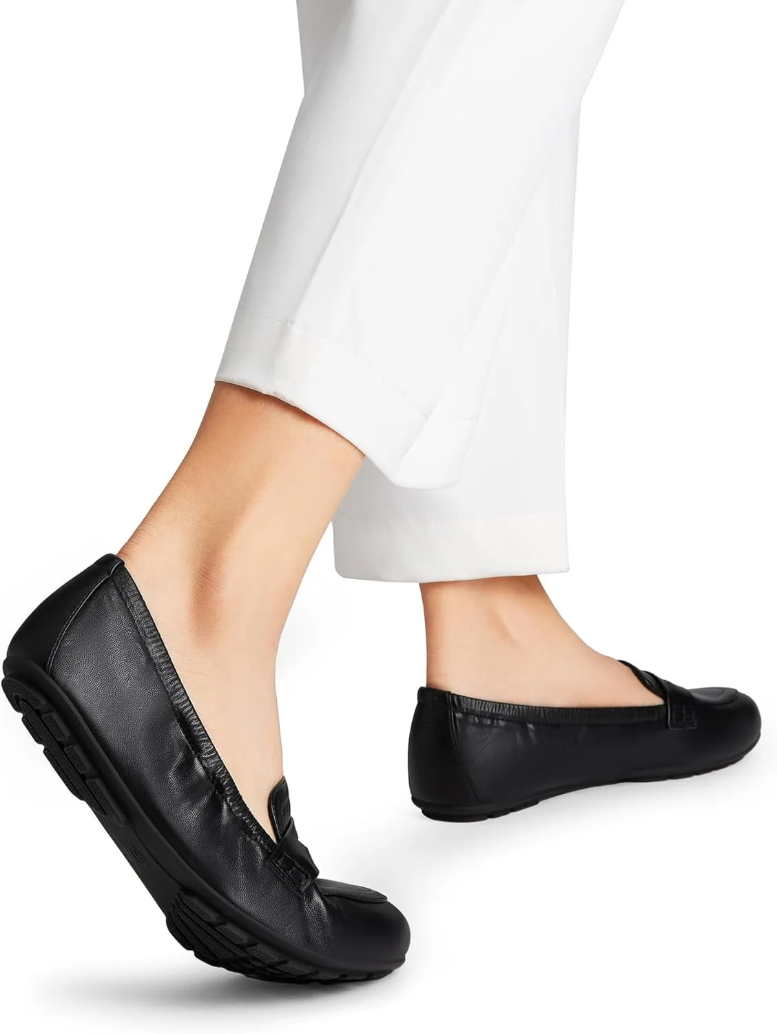 DREAM PAIRS Womens Loafers Foldable Ballet Loafer Flats for Women Round Toe Comfortable Light Weight Casual Slip-On Dress Shoes