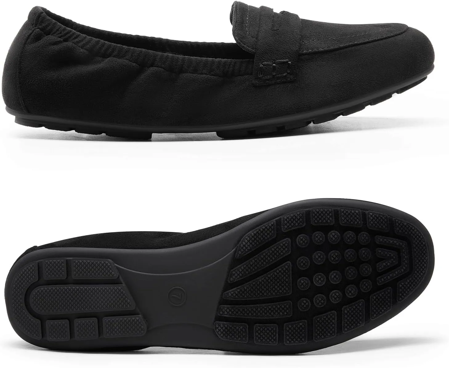 DREAM PAIRS Womens Loafers Foldable Ballet Loafer Flats for Women Round Toe Comfortable Light Weight Casual Slip-On Dress Shoes