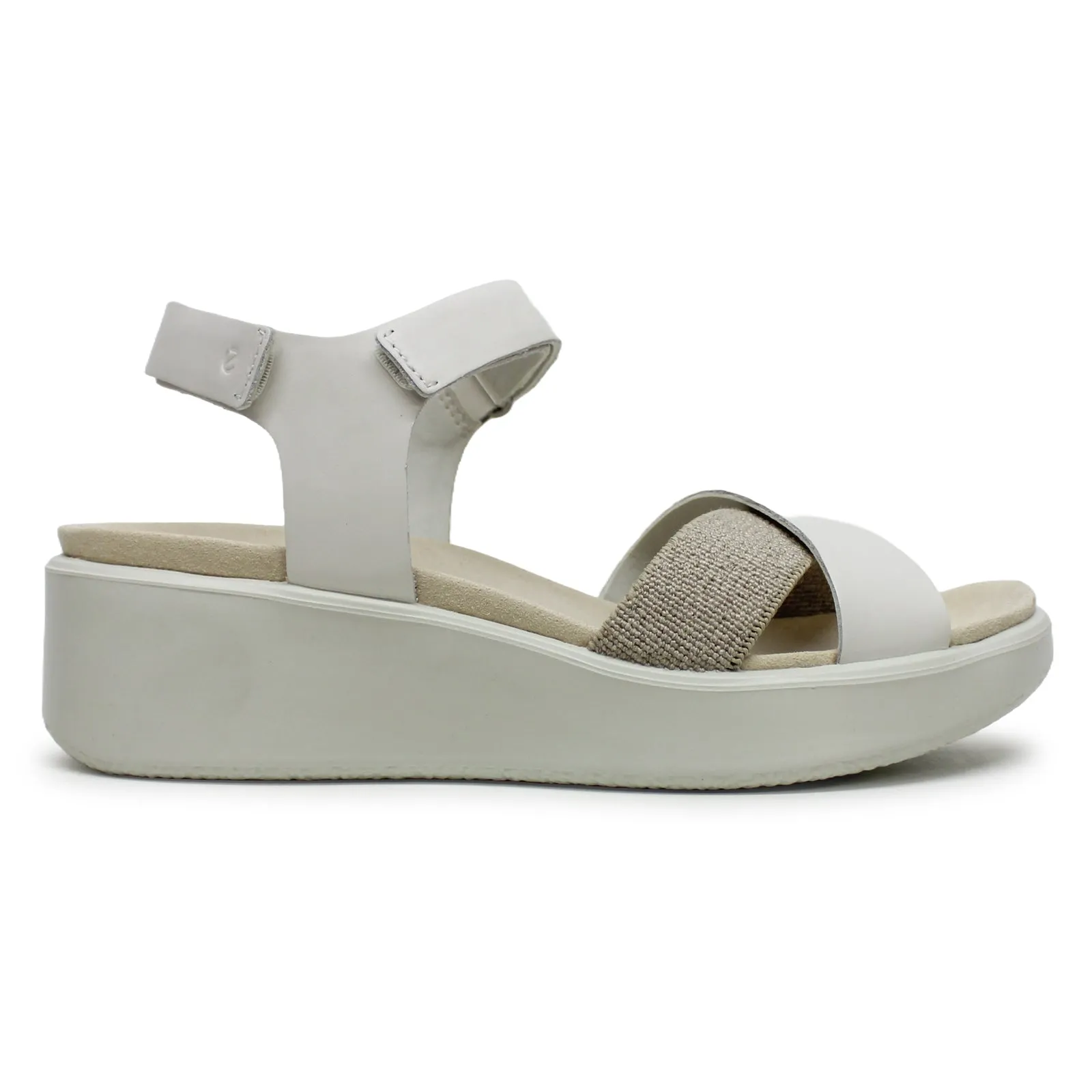 Ecco Flowt Wedge LX 273323 Leather Women's Slingback Sandals