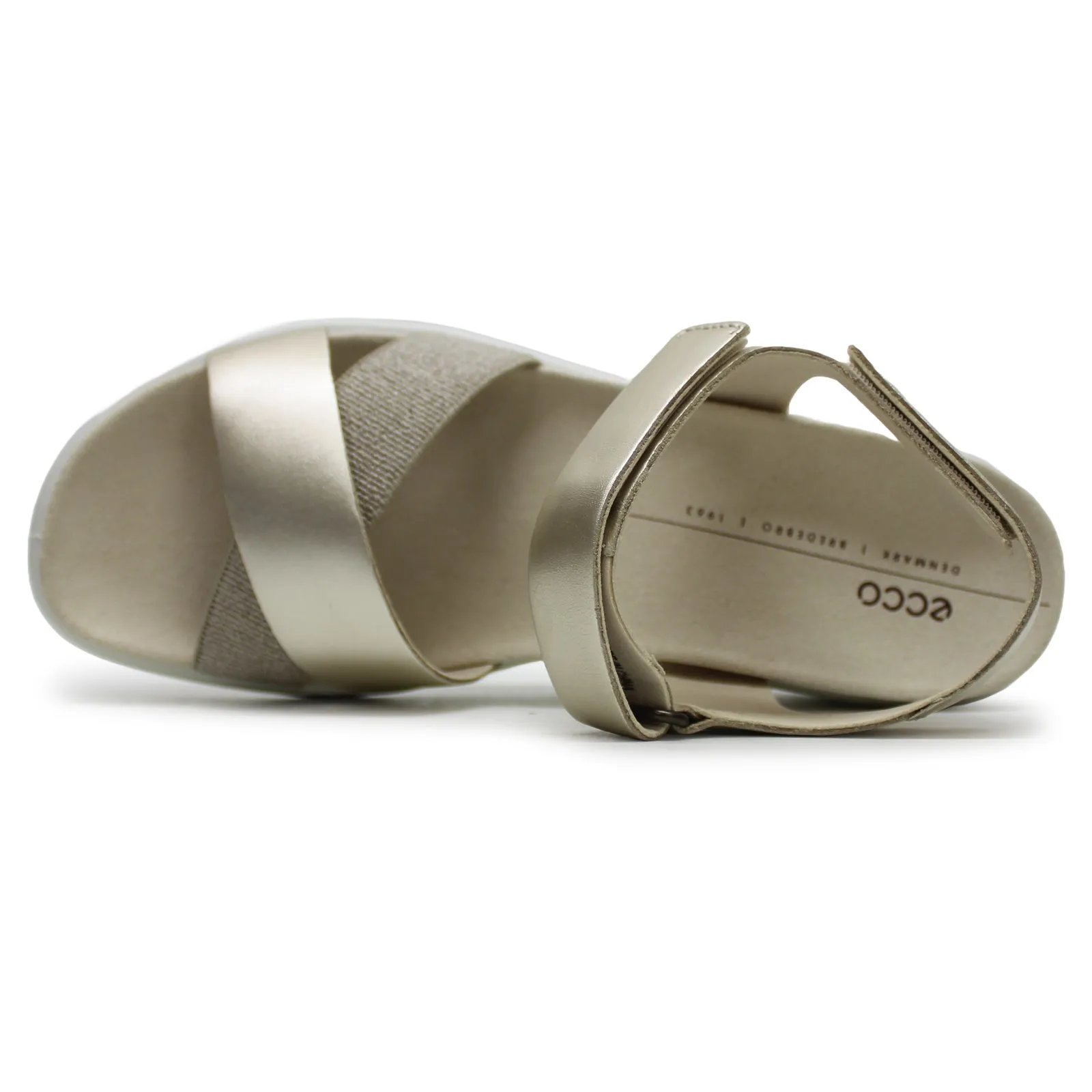 Ecco Flowt Wedge LX 273323 Leather Women's Slingback Sandals