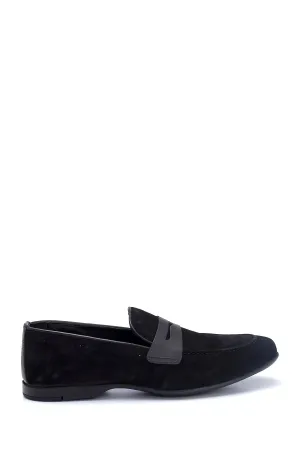 Erkek Süet Deri Loafer