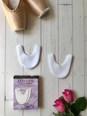 Extra Long Gellows Pointe Shoe Pads