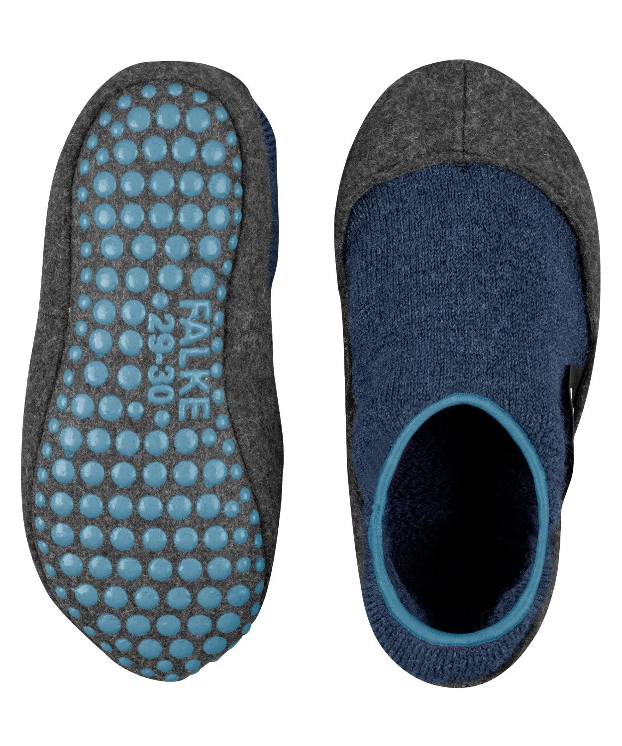 FALKE Cosy Slipper Pantoffel Kinderen 12995 6681 darkblue
