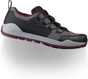 Fizik Men's Terra Ergolace X2 Mountain Trail Cycling Shoes - Anthracite/Grape (Anthracite/Grape - 38)