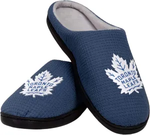 FOCO NHL Mens Memory Foam Slide Slippers