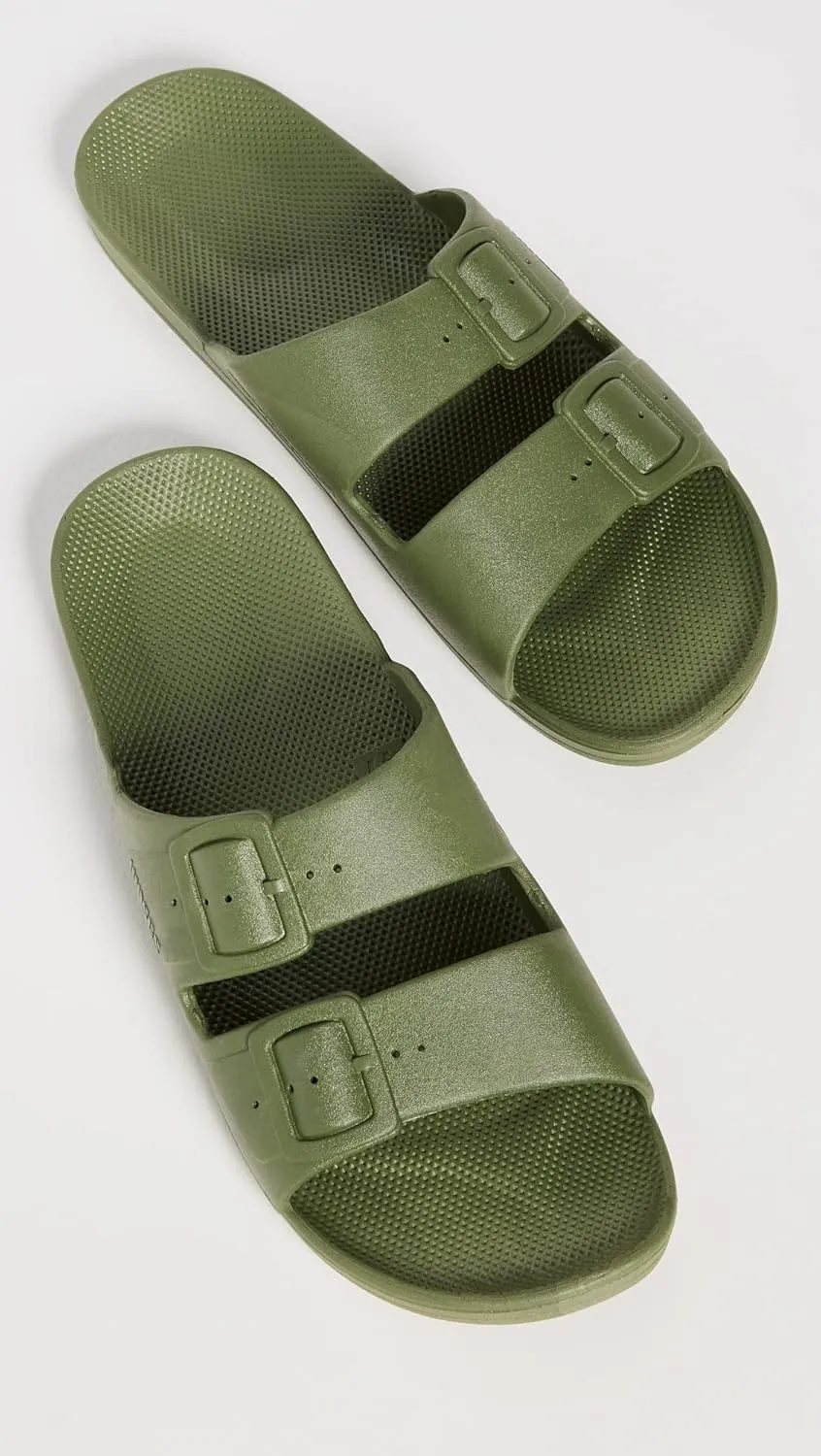 Freedom Moses Women's Moses Two Band Slides