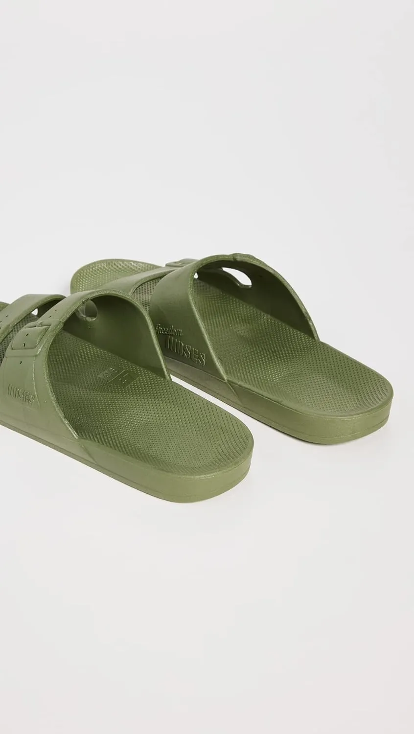 Freedom Moses Women's Moses Two Band Slides