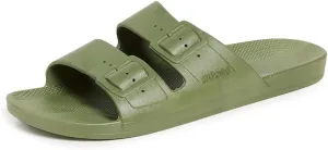 Freedom Moses Women's Moses Two Band Slides