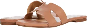 French Sole Alibi Sandal Camel Leather 6 M
