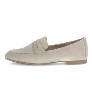 GABOR Sand ruskind loafer