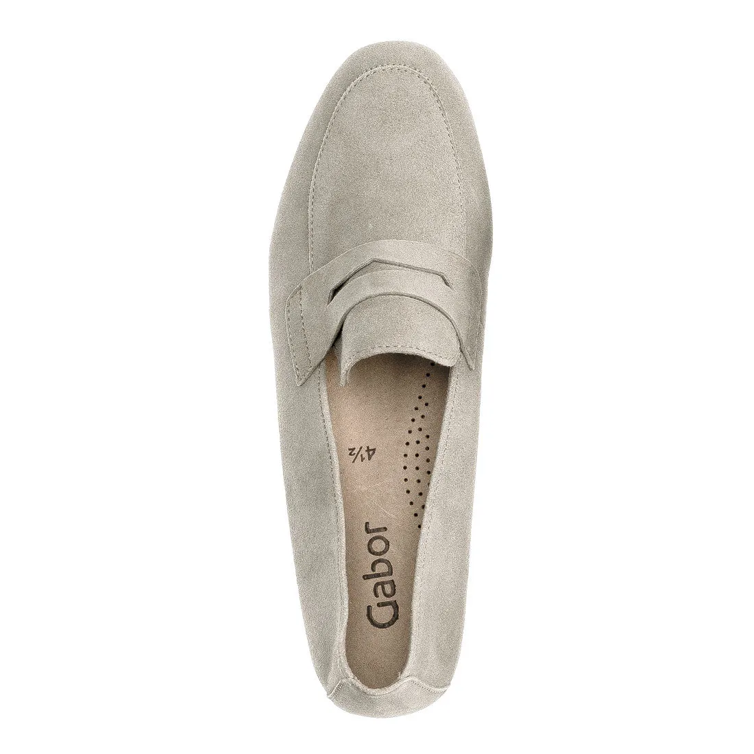 GABOR Sand ruskind loafer