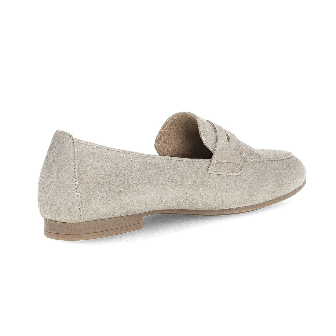 GABOR Sand ruskind loafer