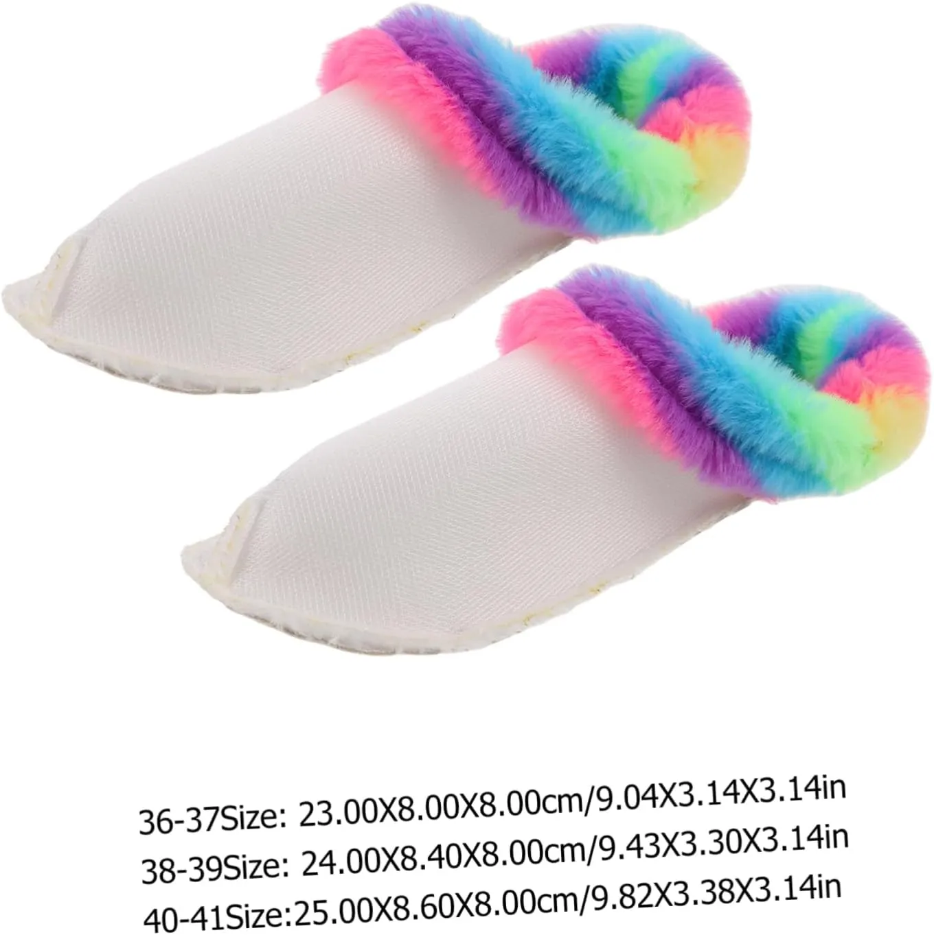 Garneck Cozy Winter Slippers Removable Fuzzy Inserts Plush Liners for Women Men