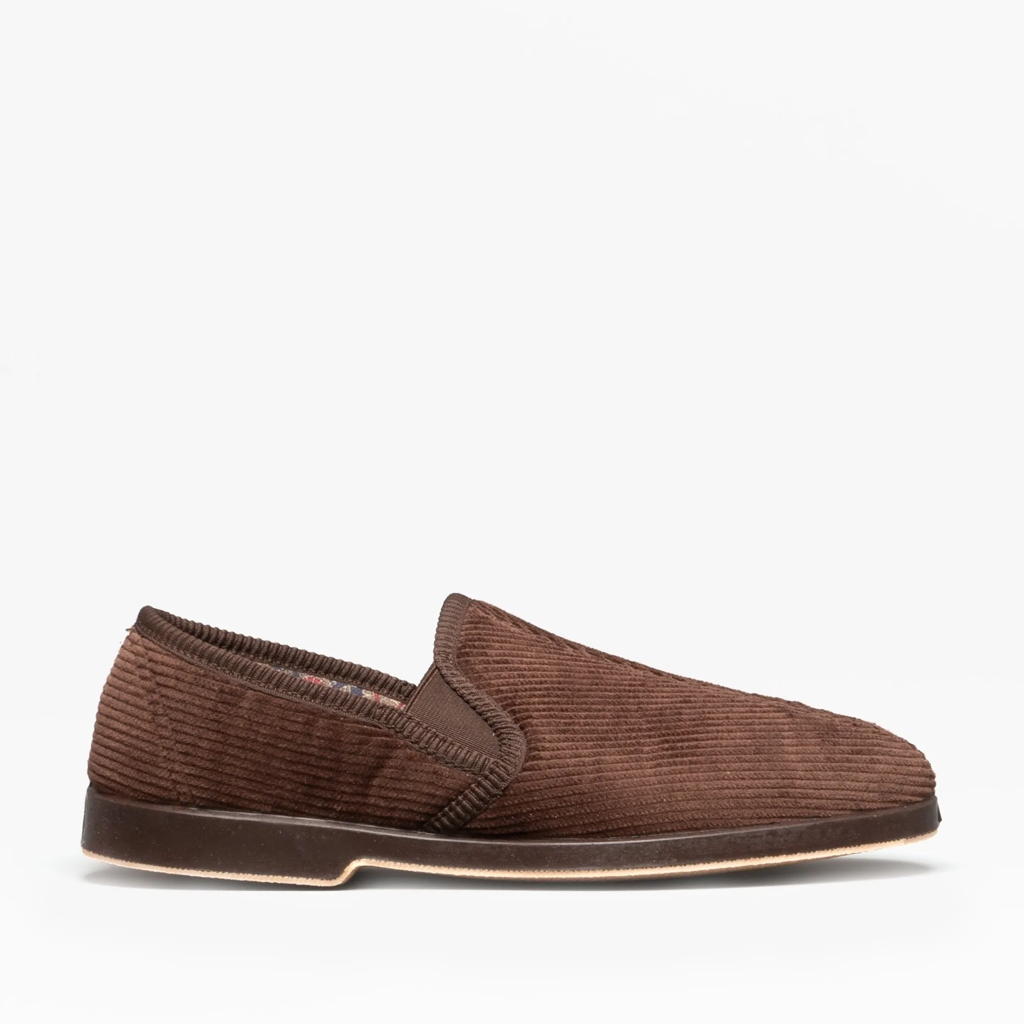 GBS EXETER Mens Slippers Brown