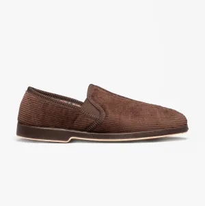 GBS EXETER Mens Slippers Brown