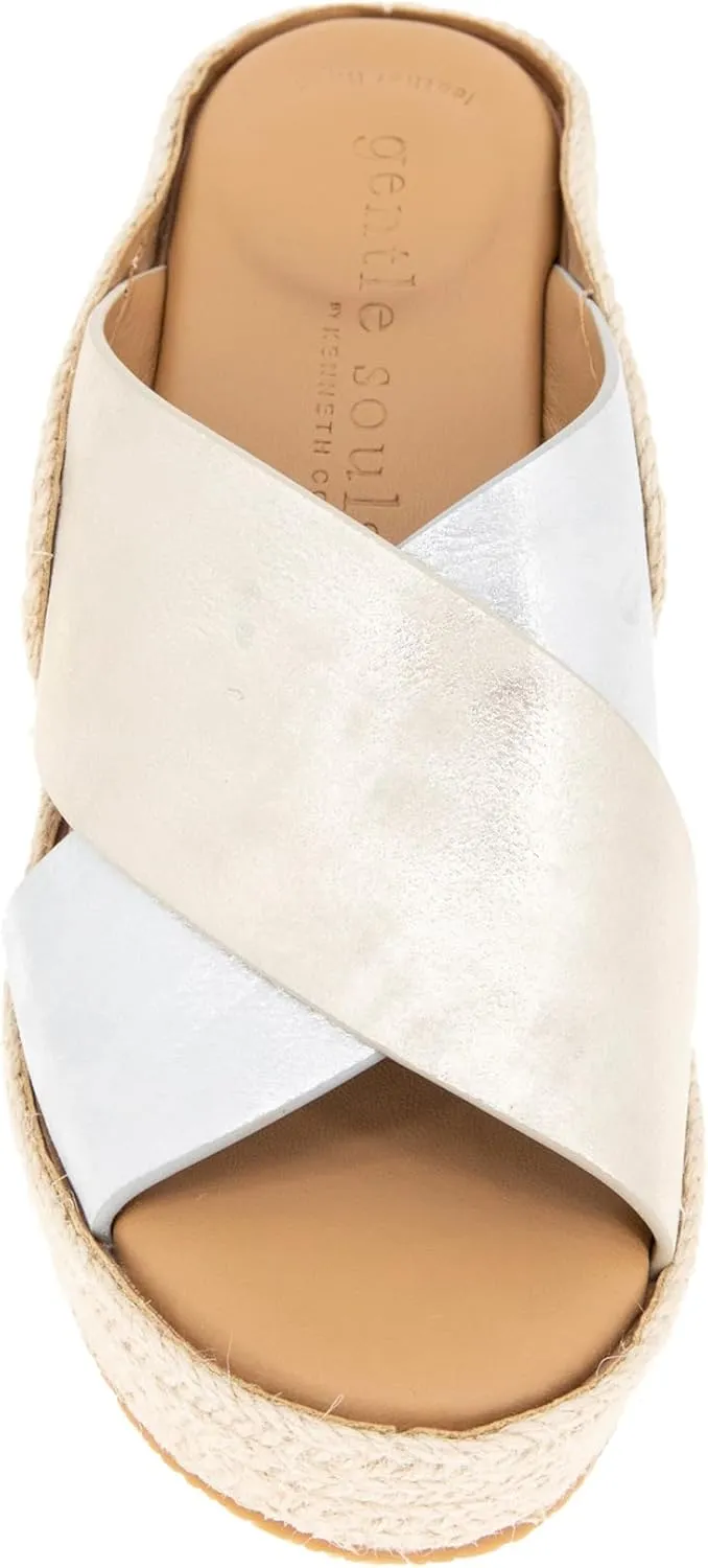 Gentle Souls by Kenneth Cole Women's Porto Wedge Sandal