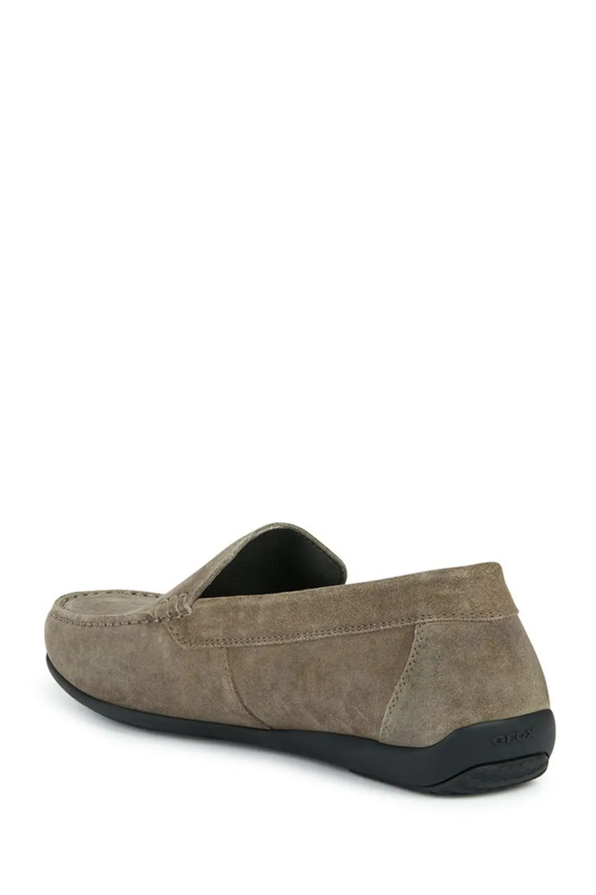 Geox Erkek Vizon Ascanio Süet Deri Casual Loafer