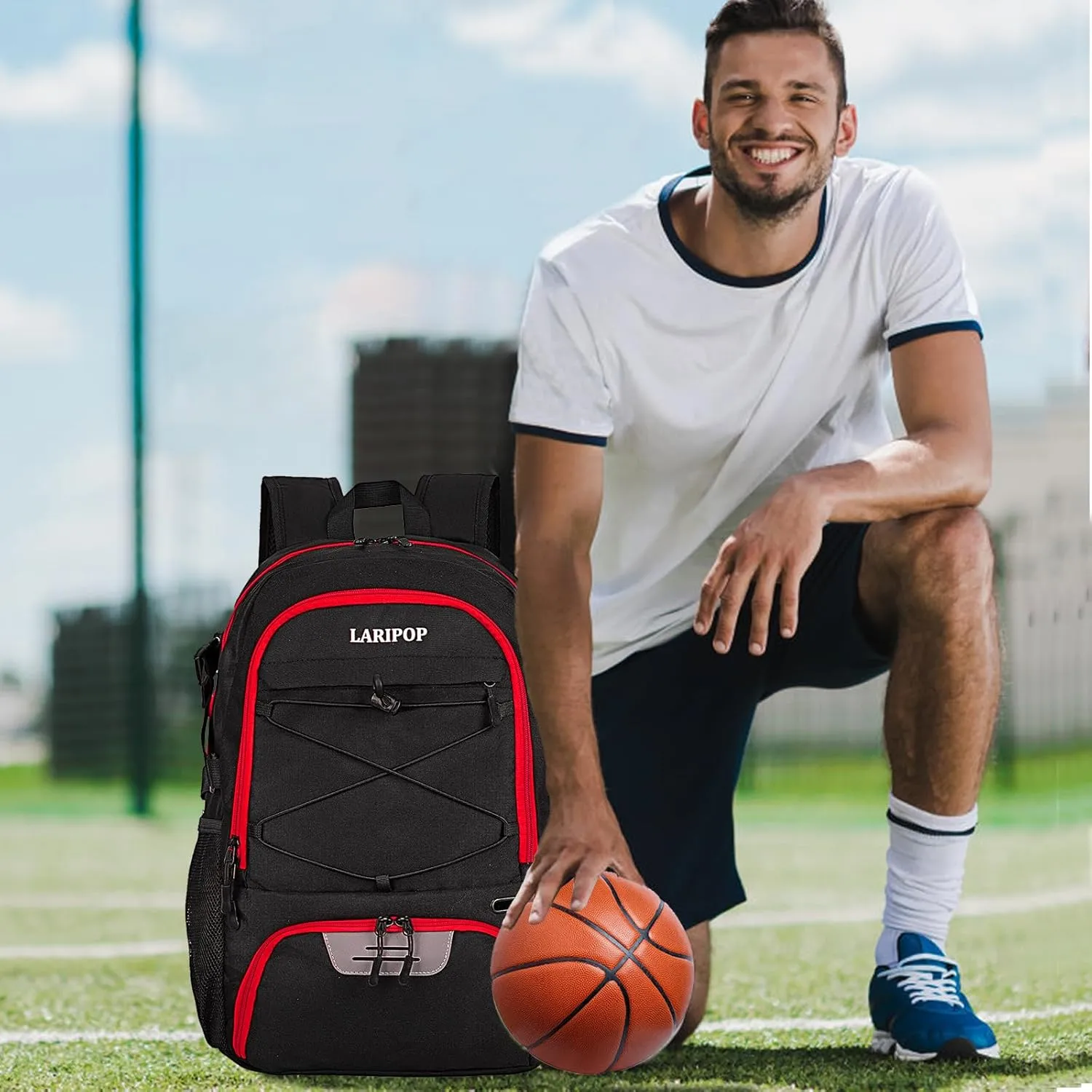 Gifts for Men,Basketball Backpack-Christmas Stocking Stuffers for Boys and Girls,Mens Gifts,Ball