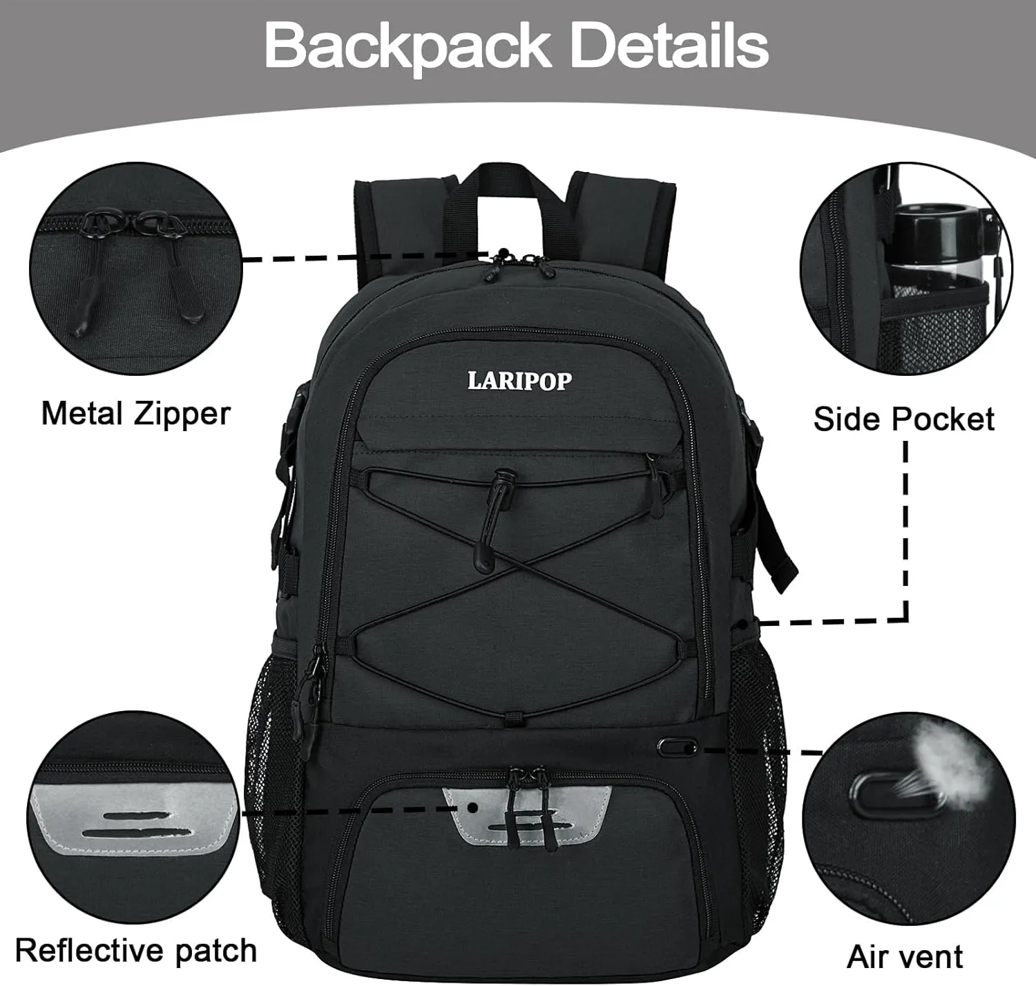 Gifts for Men,Basketball Backpack-Christmas Stocking Stuffers for Boys and Girls,Mens Gifts,Ball