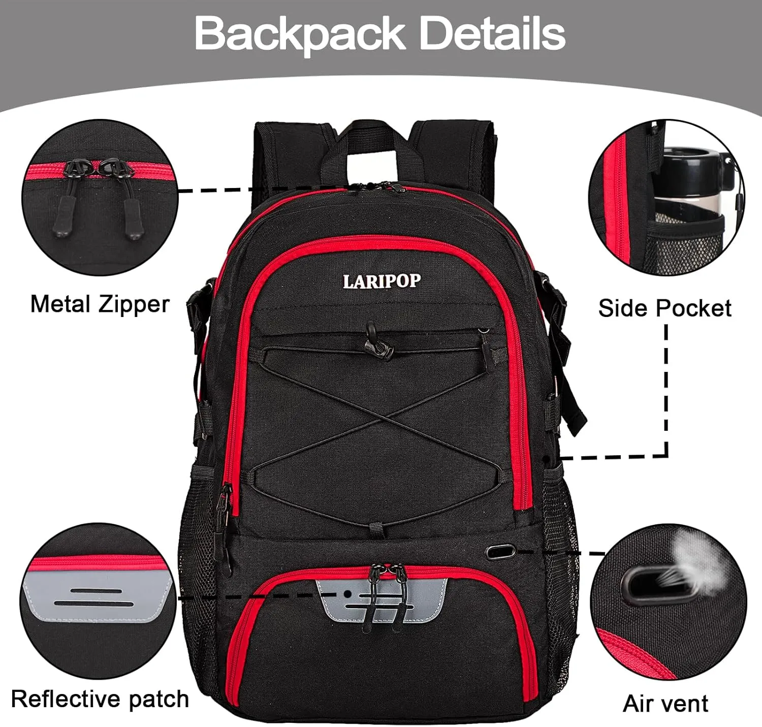 Gifts for Men,Basketball Backpack-Christmas Stocking Stuffers for Boys and Girls,Mens Gifts,Ball
