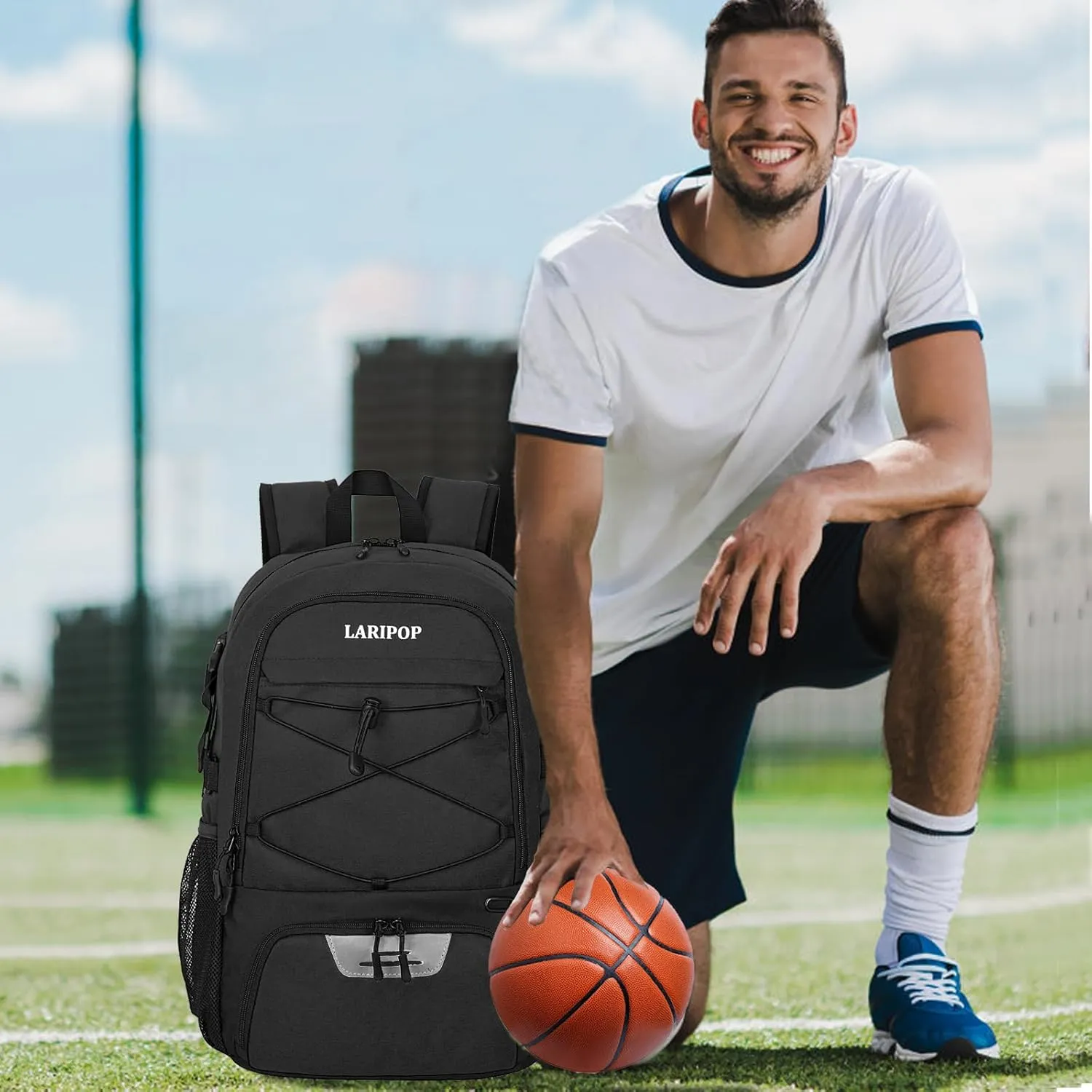 Gifts for Men,Basketball Backpack-Christmas Stocking Stuffers for Boys and Girls,Mens Gifts,Ball