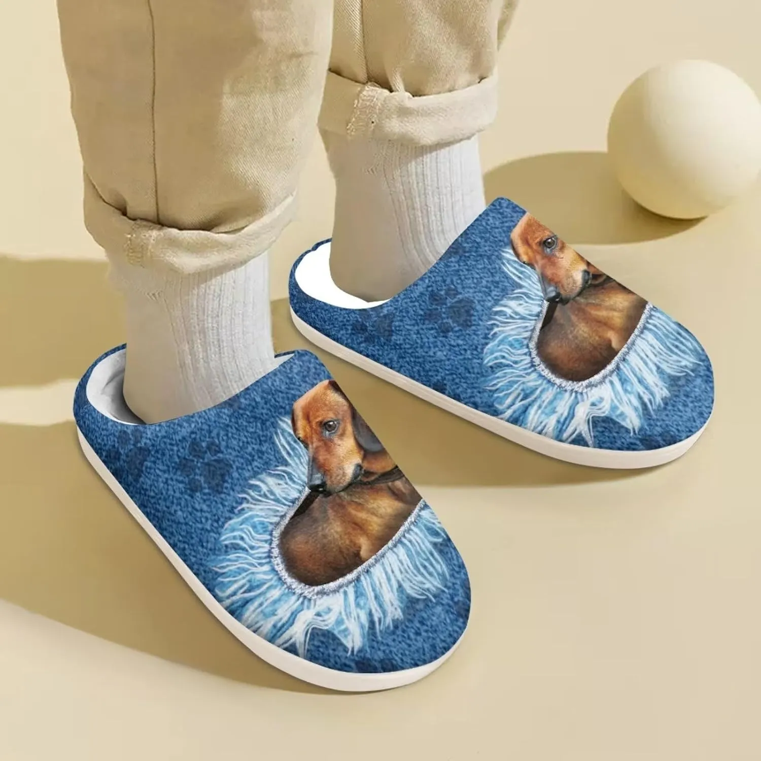 Girls Boys House Slippers US 9-US 14.9 Warm Plush Slippers House Bedroom Shoes Cozy Kids Shoes
