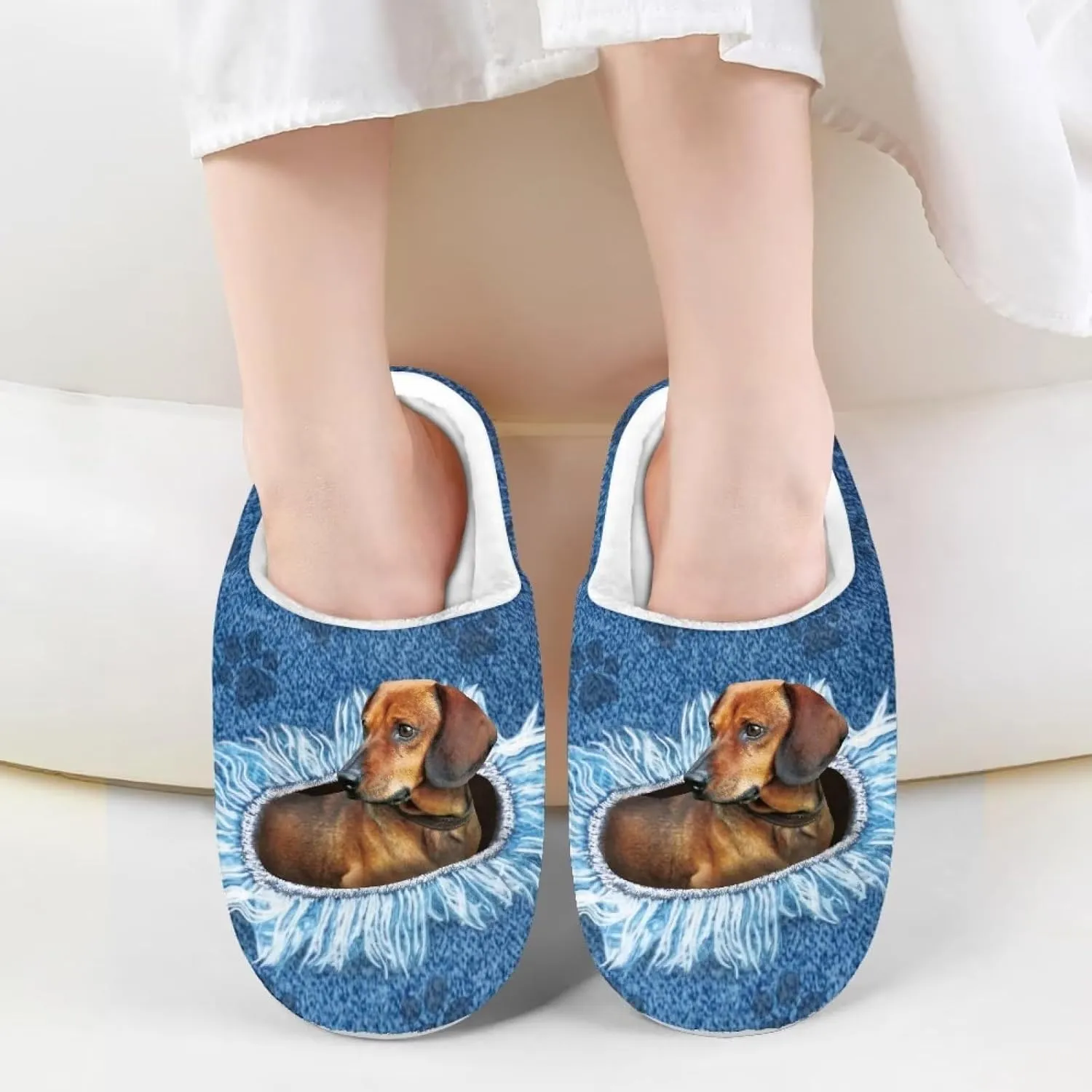Girls Boys House Slippers US 9-US 14.9 Warm Plush Slippers House Bedroom Shoes Cozy Kids Shoes