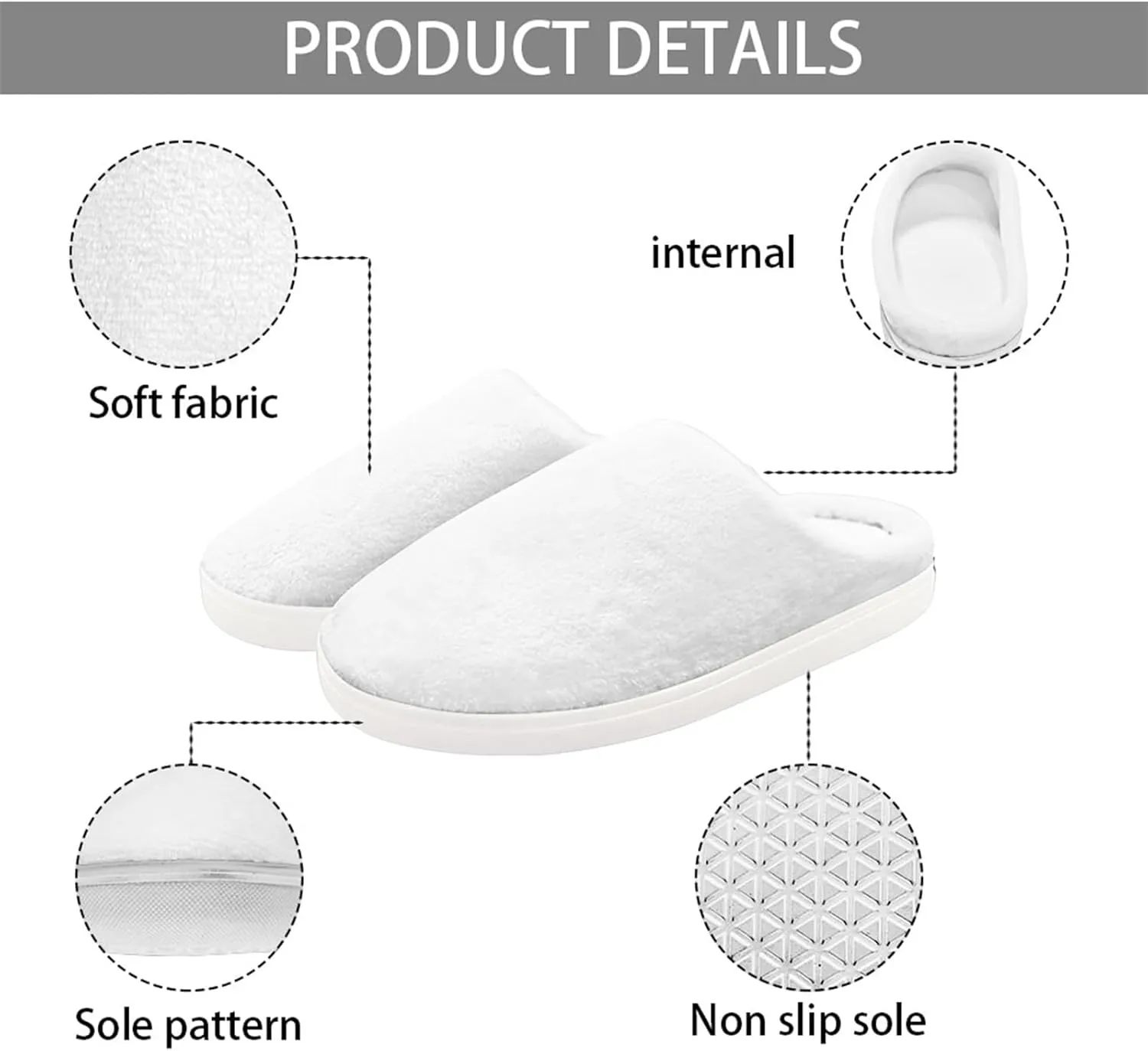 Girls Boys House Slippers US 9-US 14.9 Warm Plush Slippers House Bedroom Shoes Cozy Kids Shoes