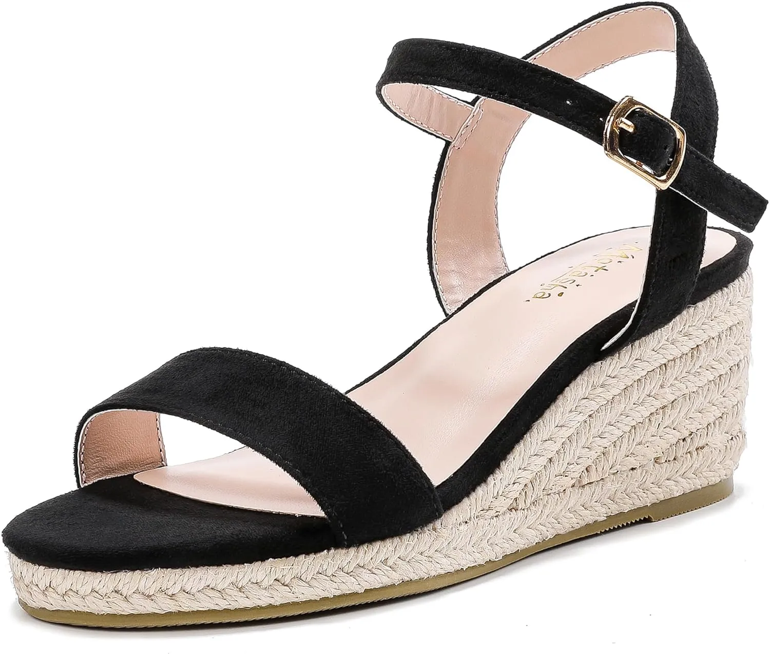 Girls Wedge Sandals Platform Espadrille Open Toe Dressy Sandals Summer Girls Heel Little Big Kid