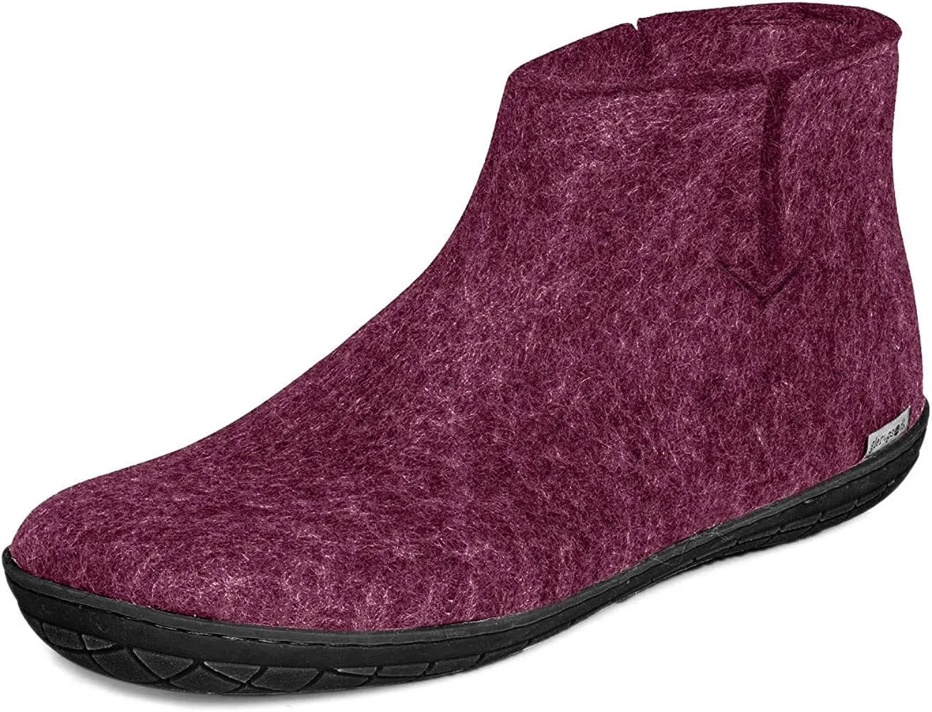 Glerups 100% Gotland Sheep Wool Boot Slipper with rubber sole - Unisex