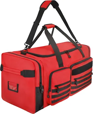 Goloni 130L Heavy Duty Large Duffle Equipment Bag,Catchers Gear Bag with Shoe Compartment,Baseball Duffle Bag