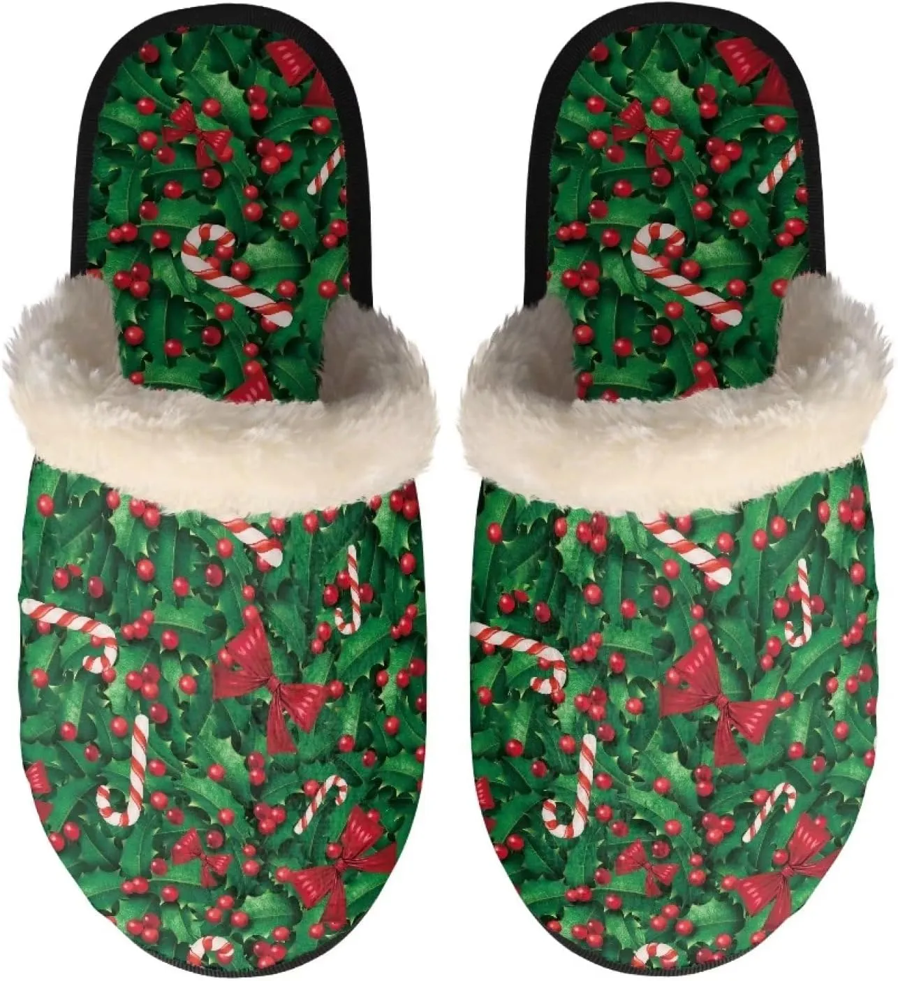 Gomyblomy Memory Cotton Slippers, Fashion Indoor Non-Slip Warm Home Slippers, Soft Closed Toe Fuzzy Slippers for Men & Women