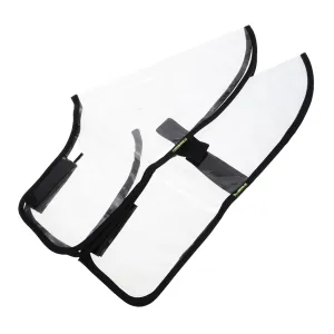 Hair Salon Shoes Cover Barber Stylist Protective Shoe Covers Reusable Breathable Pvc for Haircut Spa Massage