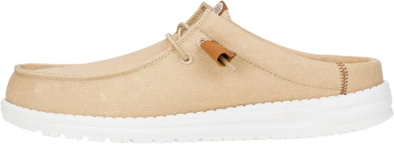 Hey Dude Men's Wally Slip Stretch Canvas Loafer
