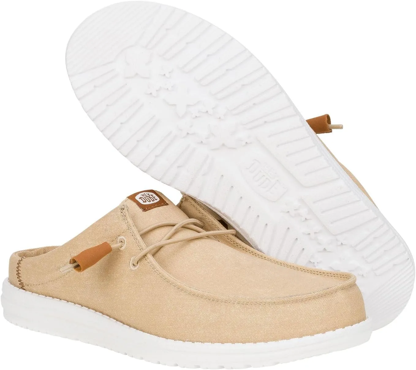 Hey Dude Men's Wally Slip Stretch Canvas Loafer