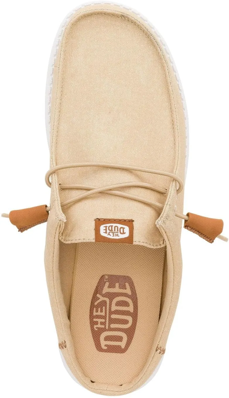 Hey Dude Men's Wally Slip Stretch Canvas Loafer