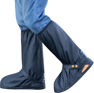 High Cylinder Rain Boots Waterproof Anti-Snow Shoe Covers Reusable Rain Boots Protective Gear for Men and Women Galoshes