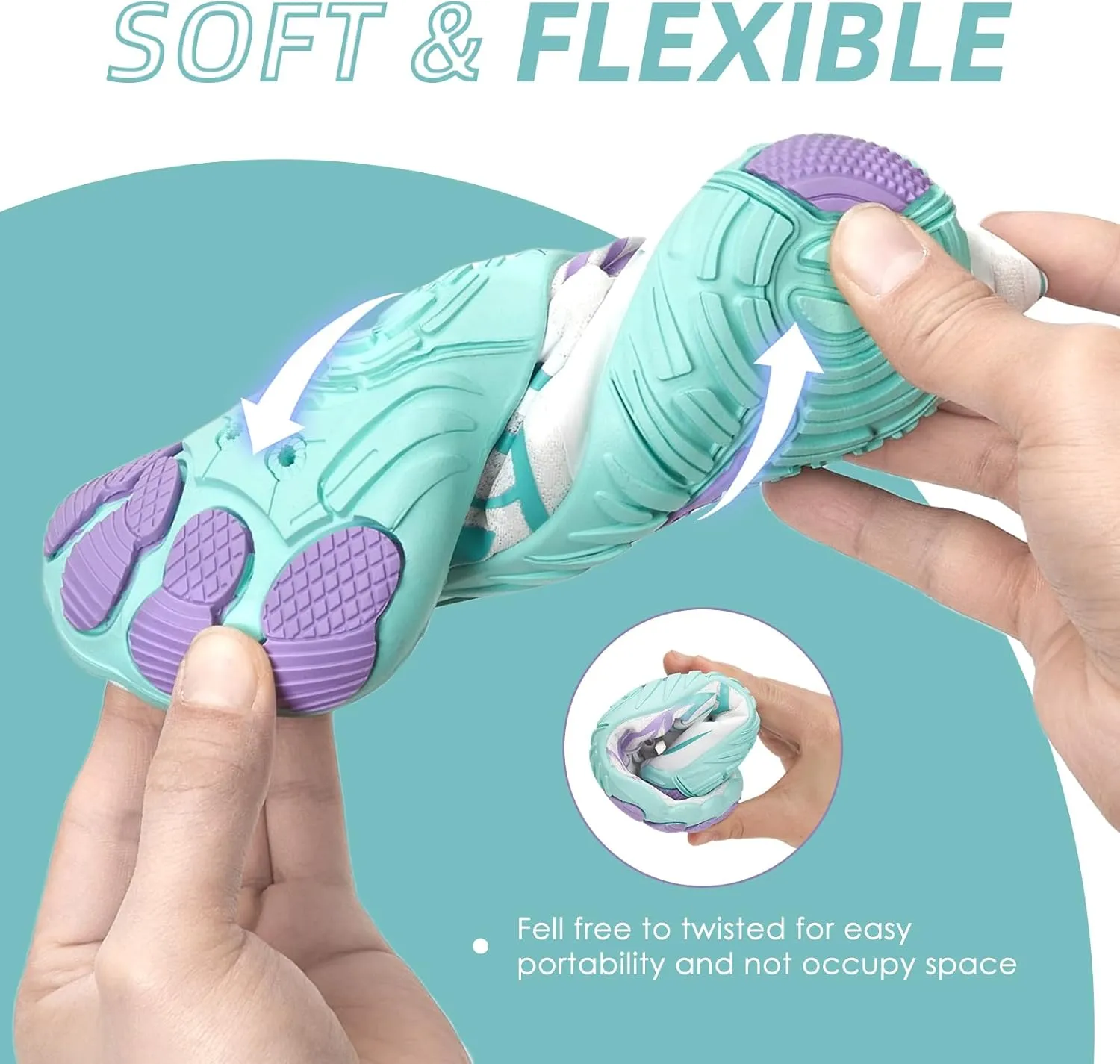 Hike Barefoot Water Shoes Women Men Footwear Wide Toe Quick-Dry Pro Barefoot Swim Beach Breathable Grounding Shoes Non-Slip Aqua Socks Shoe for Pool Walking Kayaking Hiking Surfing