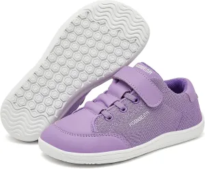 HOBIBEAR Kids Barefoot Shoes Wide Toe Box Zero Drop for Toddler Little Big Kid Boys Girls Walking Sneaker