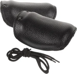 Homoyoyo Dustproof Anti-smash Shoe Cover 1 Pair Safety Toe Shoes Attachment for Workshop Black Reusable