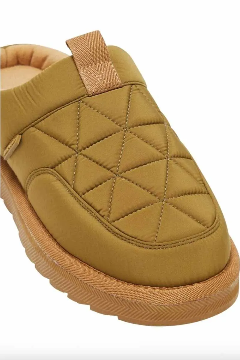 HUSH PUPPIES Puffstar Slipper - Khaki