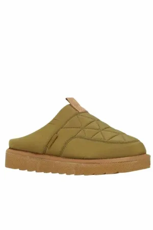 HUSH PUPPIES Puffstar Slipper - Khaki