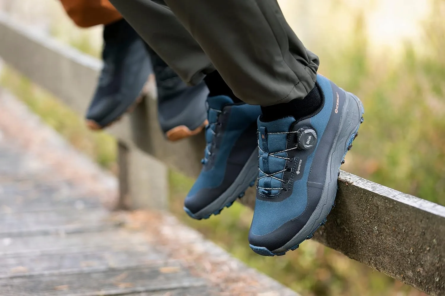 Icebug Haze RB9X GTX – Men's Waterproof Walking Shoe, All-Weather Protection, BOA® Fit System, High-Traction Grip